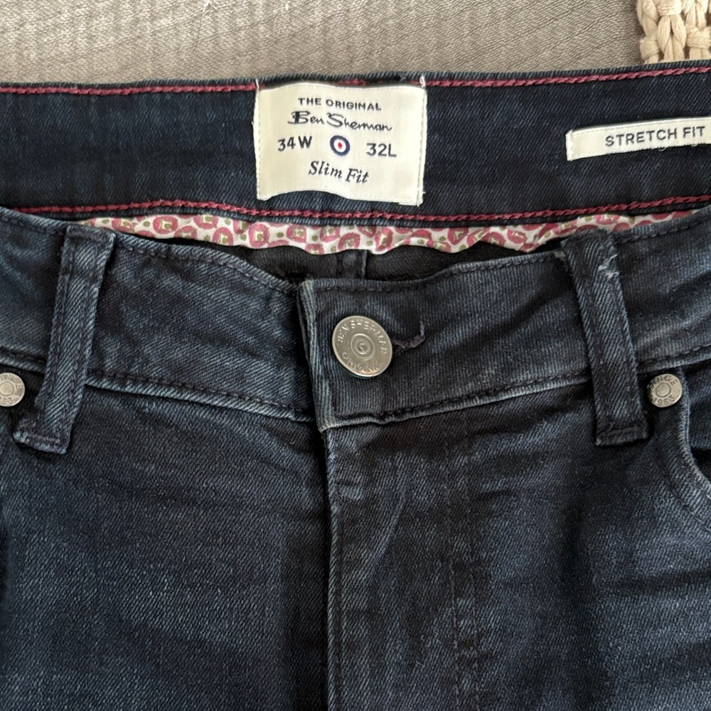 Ben Sherman Women's Slim Fit Jeans - Dark Gray